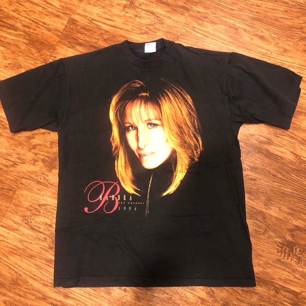 SOLD ‼️ Vintage Barbra Streisand Concert Tee